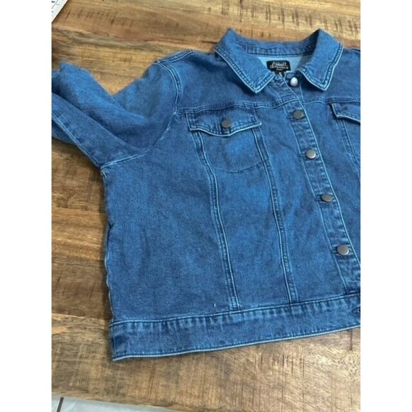 Abbott Elementary Volume 1 Teachers Edition Denim Jean Jacket 2X Plus Size NWT - Picture 6 of 16